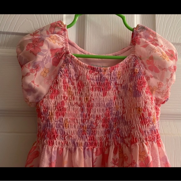 Girls floral sundress. Used condition. Size 4t Cherokee brand. Great condition. - Picture 3 of 5